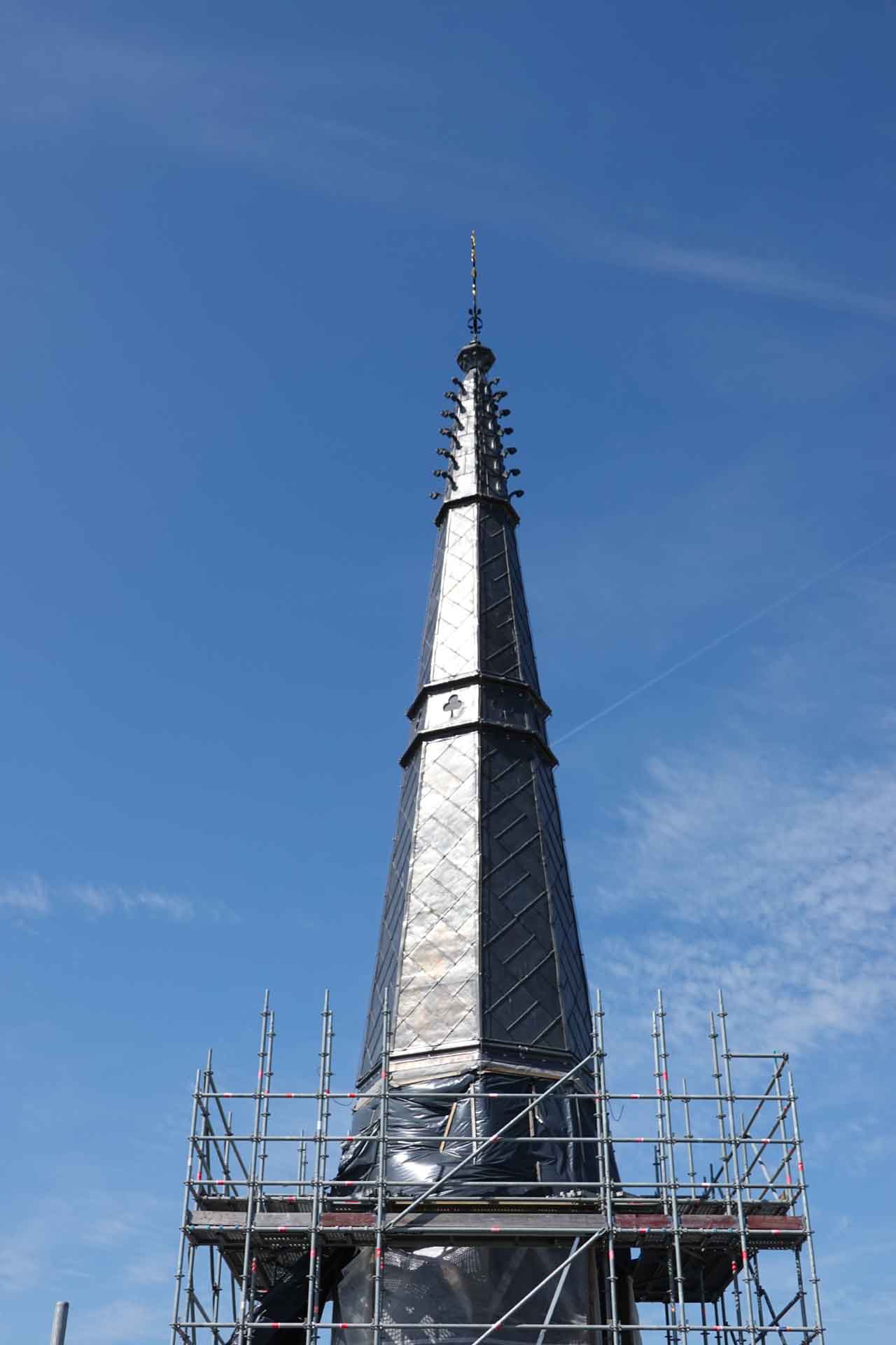 Flèche de croisée de l’église Saint-Martin à Arlon